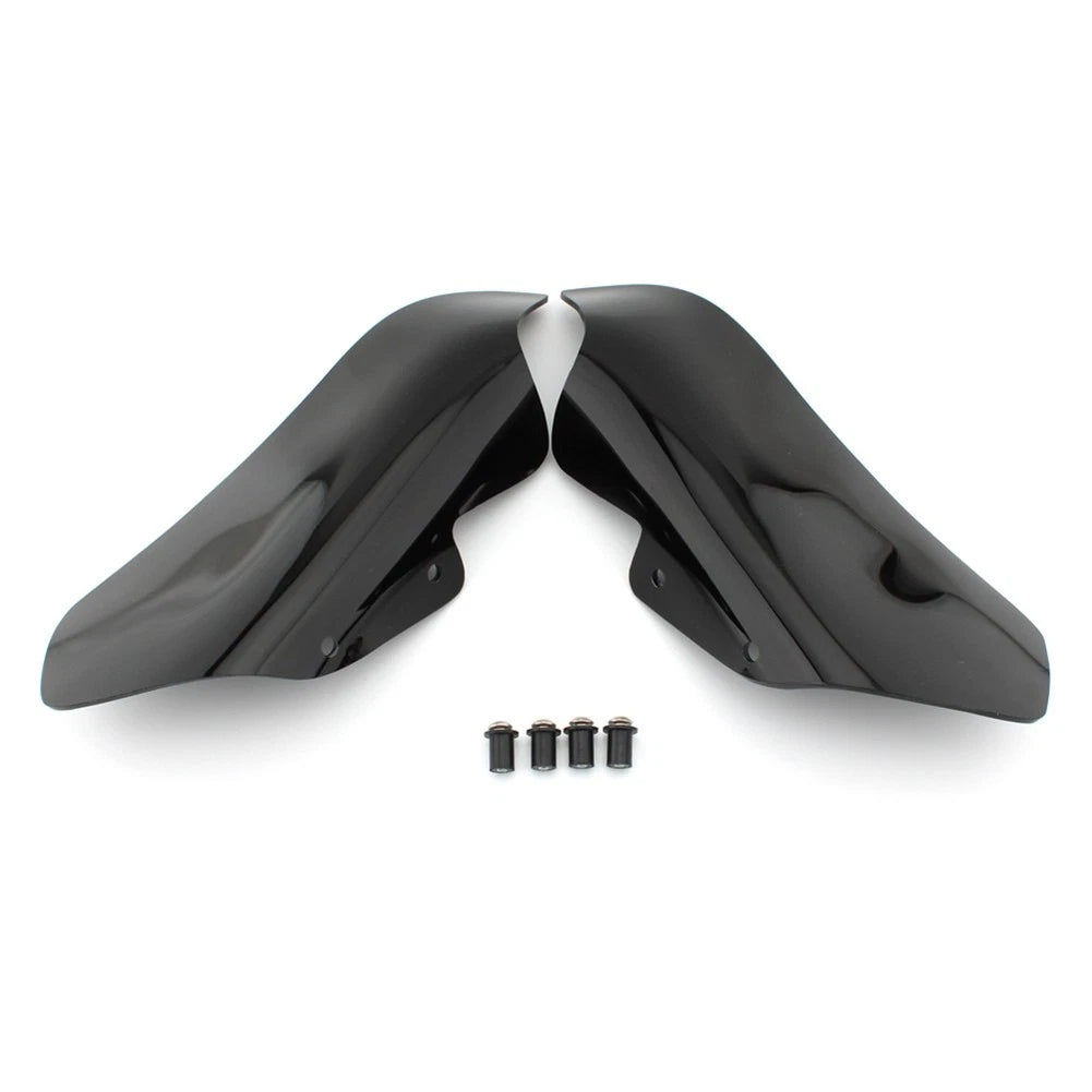Black Motorcycle Windshield Side Wind Deflectors for Yamaha XT1200Z (2014-2022)