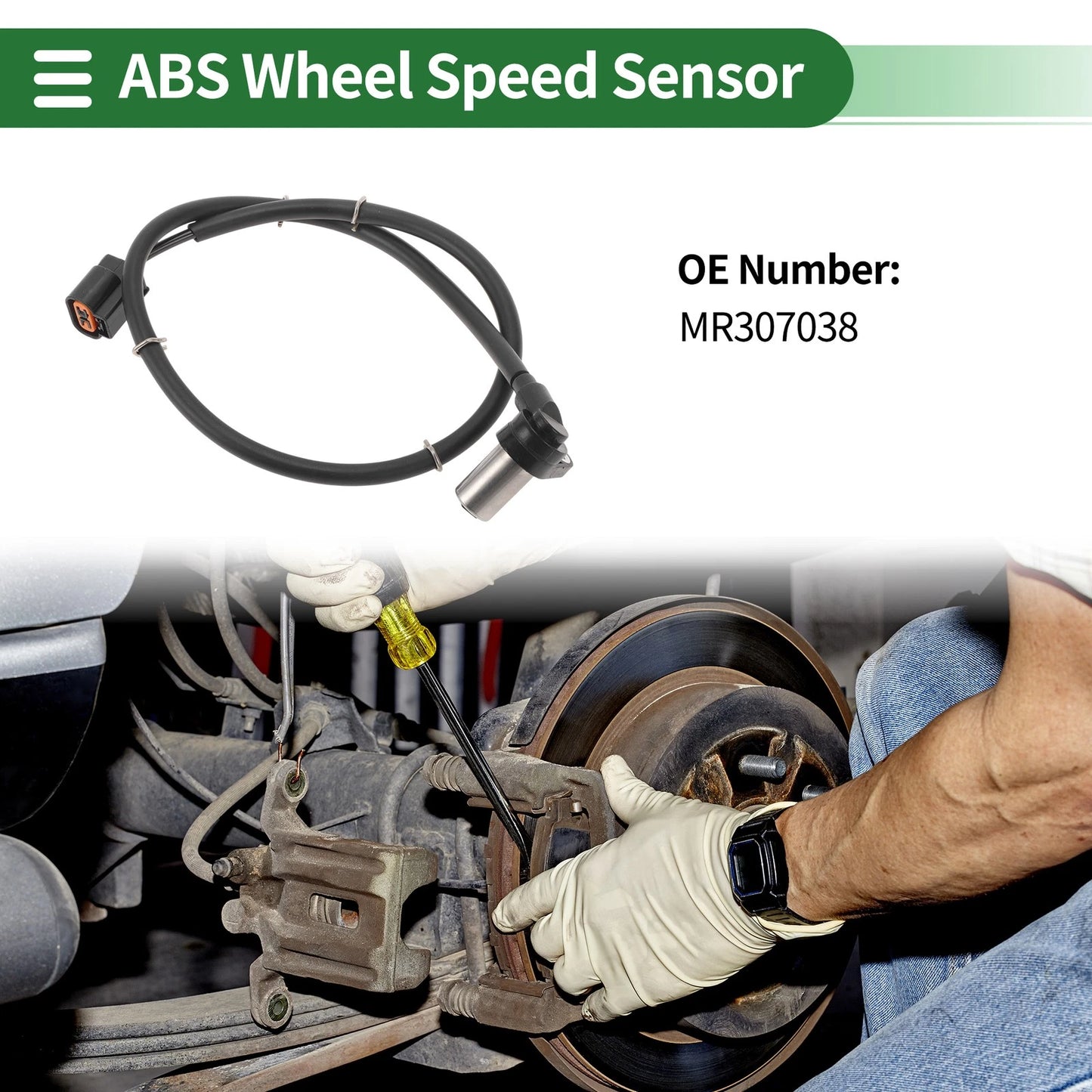 ABS Wheel Speed Sensor for Mitsubishi Montero (1998-2004)