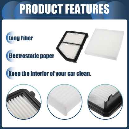 Engine Air Filter Set for Honda Civic (2016-2022)