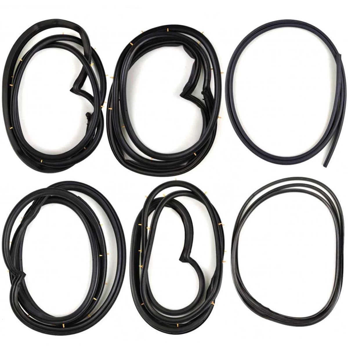 Windshield Door Rubber Seal Set 6 Fits Toyota Corolla AE110 AE111 4D SED 1995-02