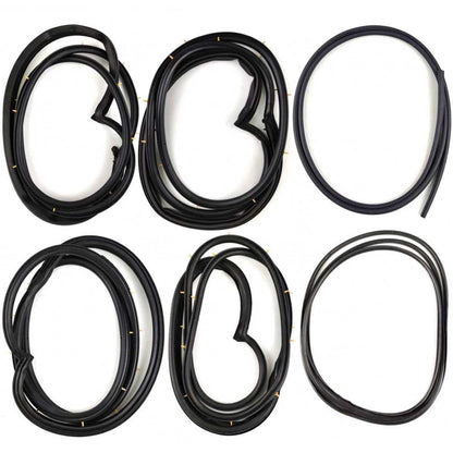 Windshield Door Rubber Seal Set 6 Fits Toyota Corolla AE110 AE111 4D SED 1995-02