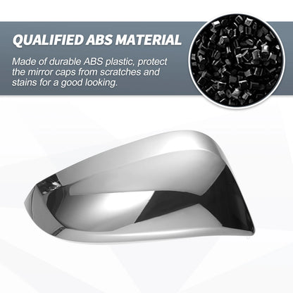 Rearview Mirror Cover Cap Chrome for Toyota Hilux (2015-2020)