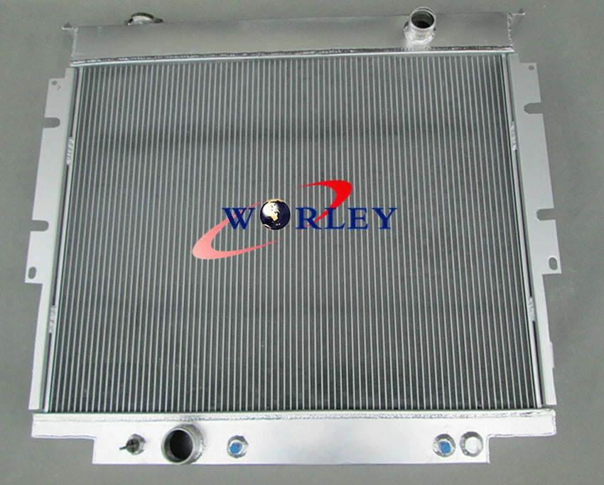 3 Core Aluminum Radiator for Ford F250 F350 V8 Diesel 1983-1994