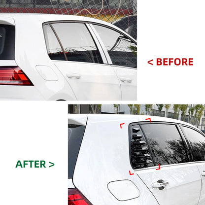 Rear Side Window Louver Cover for VW Golf 7 MK7 (2013-2019)