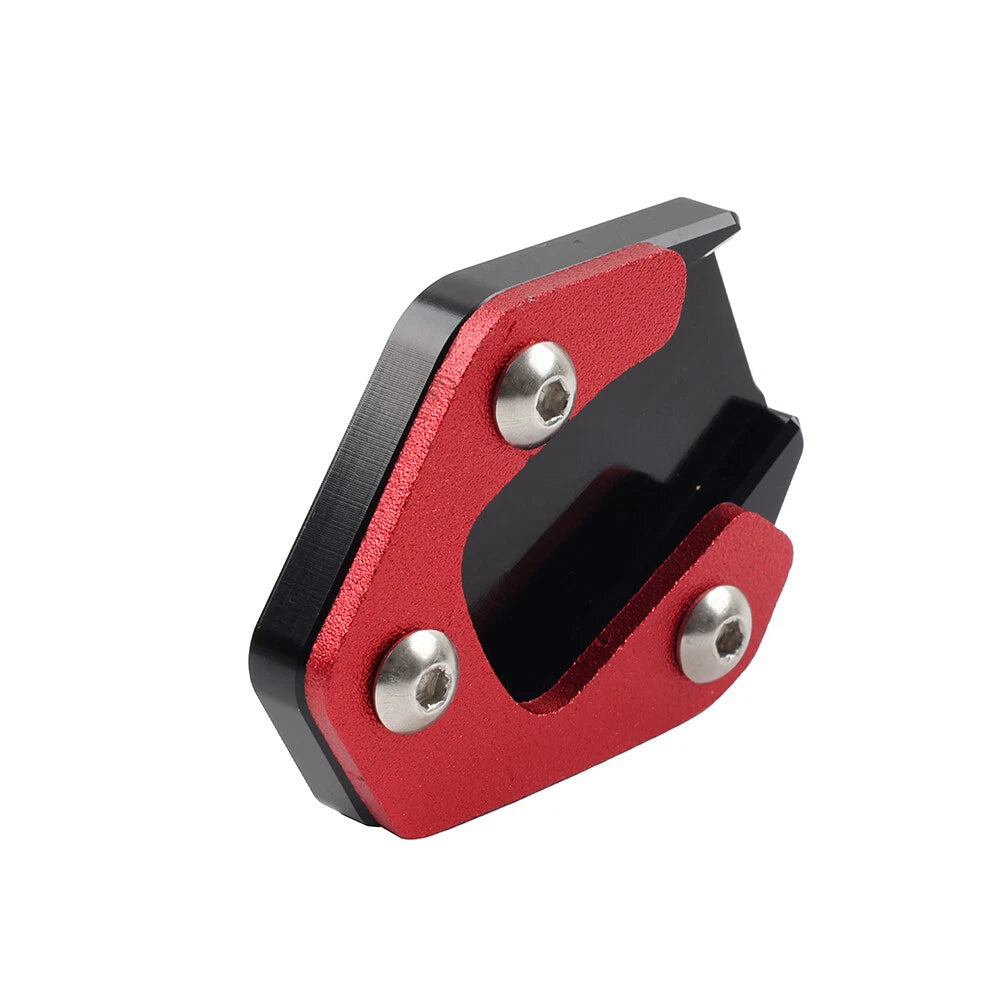 Red Kickstand Sidestand Foot Enlarger Pad for HONDA DAX125 MONKEY GROM MSX 125