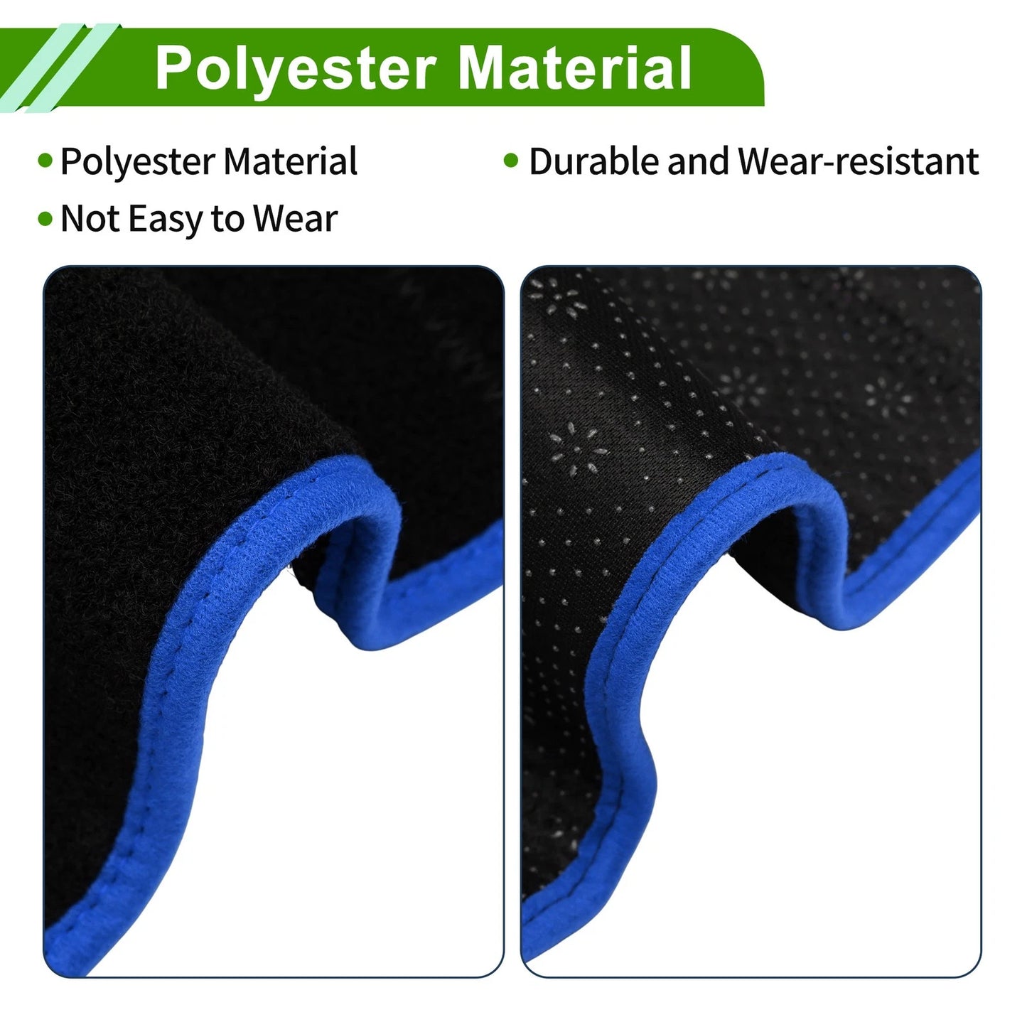 Dashboard Cover Black Blue for Suzuki Jimny JB23 JB33 JB43 (1998-2023)