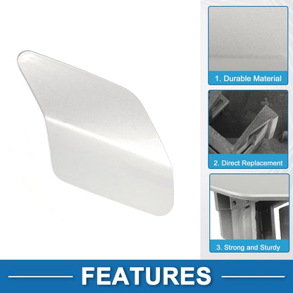 Front Right Washer Nozzle Cover for BMW X6 (2015-2019) Silver Tone