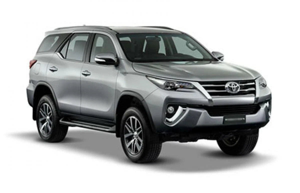 Black Gas Tank Fuel Cap Cover for Toyota Fortuner (2015-2019)