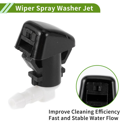 Windshield Washer Nozzle & Hose Connector for Ford (2013-2019)