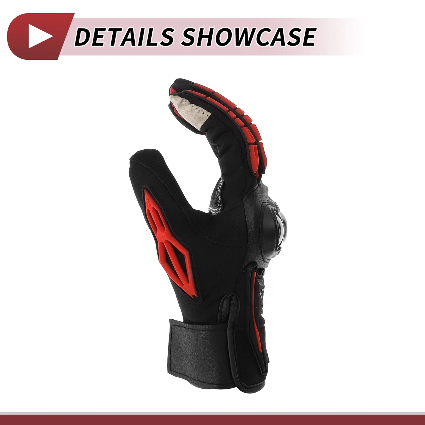 1 x Pair Motorcycle Winter Warm Touchscreen Driving Glove for Motorcycle