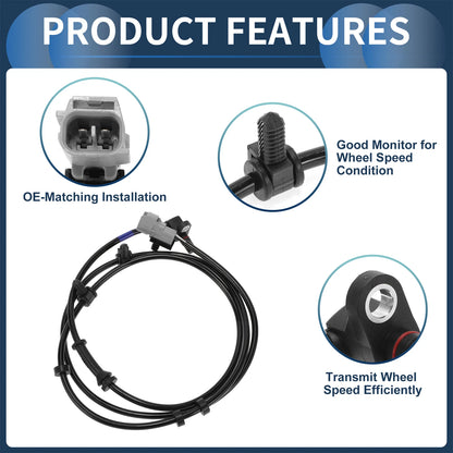ABS Wheel Speed Sensor for Dodge Ram 1500 Front