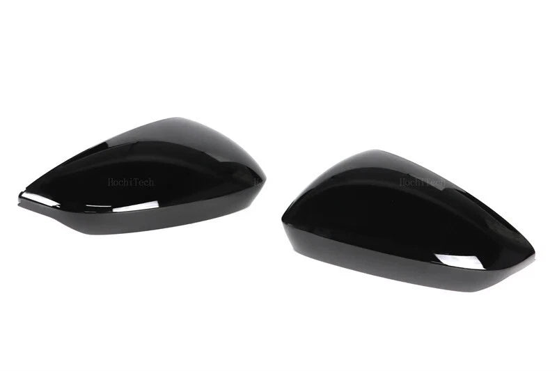 Gloss Black Side Wing Mirror Cap Covers for Audi A3 (2022-2025)