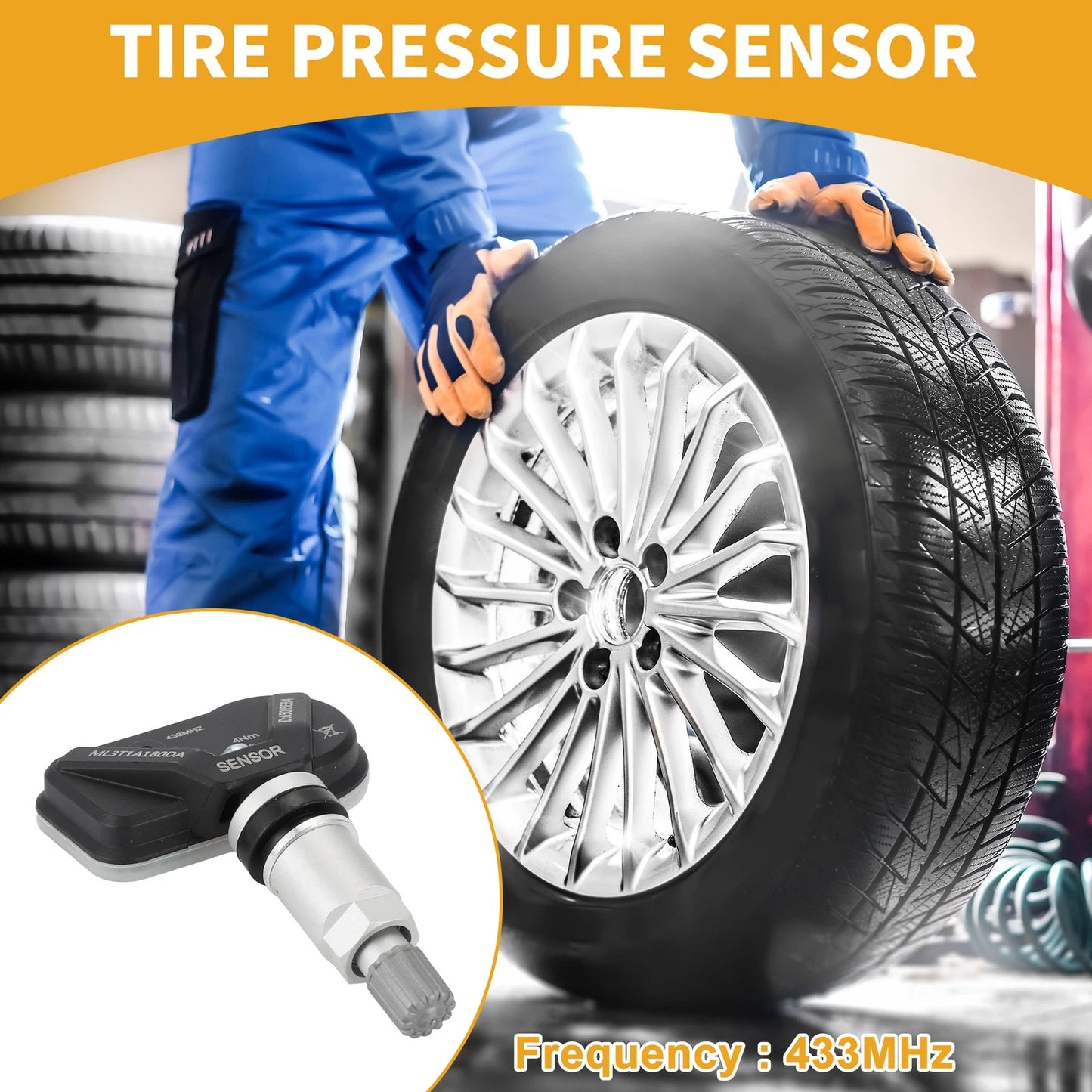 Tire Pressure Monitoring Sensor for Ford F150 (2020-2024) 433MHz