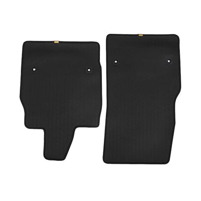 Red Full Floor Mats for Corvette C8 2020-2024 - Black Carpet Liners Accessories