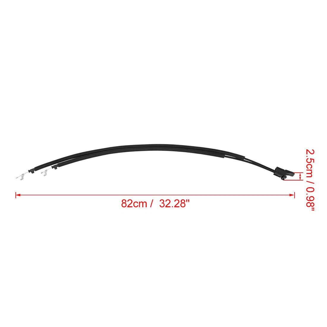 Front LH Seat Tilt Cable for Ford Fiesta MK6 (2003-2011) - Passenger Side