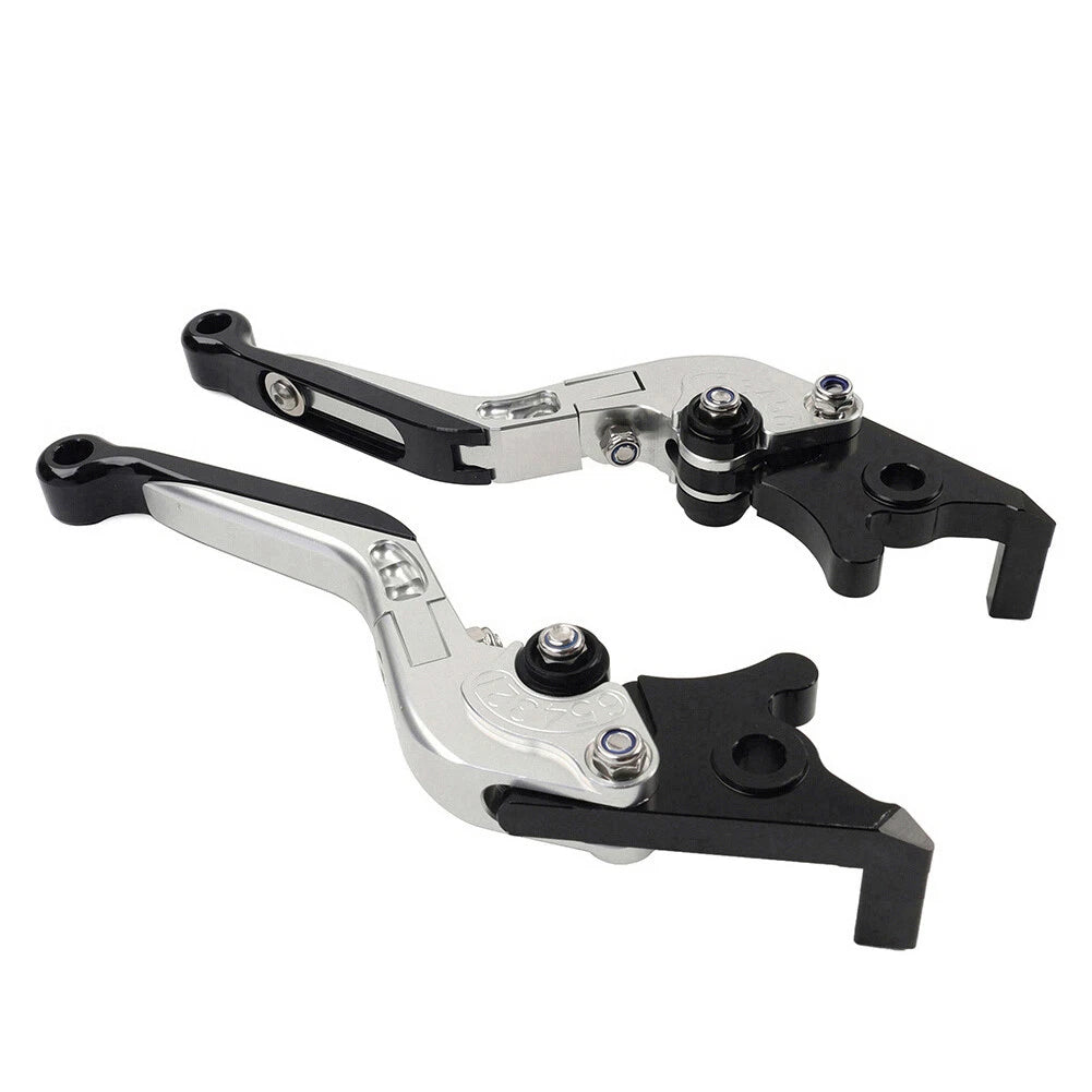 Silver Extendable Brake Clutch Levers for Honda CB1100, CB1300 (2013-2023)