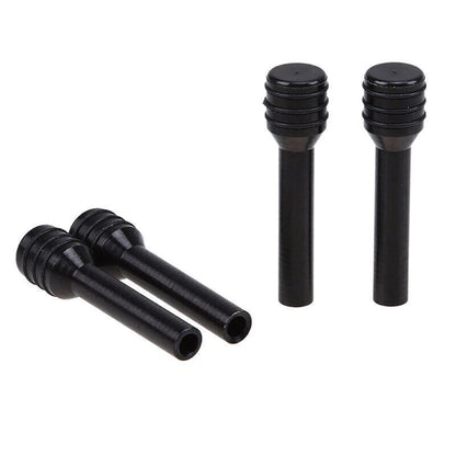 Black Door Lock Knobs 4 x For Chevelle, Chevy Pickup, El Camino, GTO, Impala, Nova
