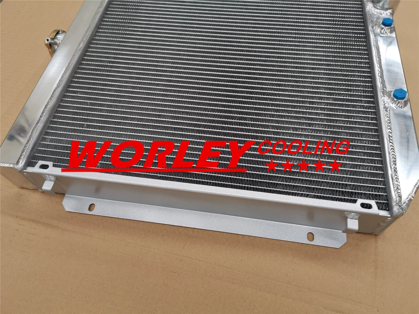 3 Core Aluminum Radiator for Ford GT HO GS XR-XT 289 302 V8 & XR XT (1966-1972)