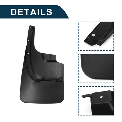 Mud Flaps Splash Guards 1 Set for Toyota Land Cruiser FJ200 (2010-2015)