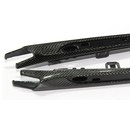 100% Dry Carbon Fiber Side Fender Air Vent Trim Parts For BMW M3 M4 2016-2019