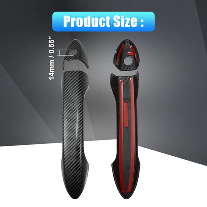 Carbon Fiber Door Handle Covers for Honda Accord, Pilot (2003-2023)