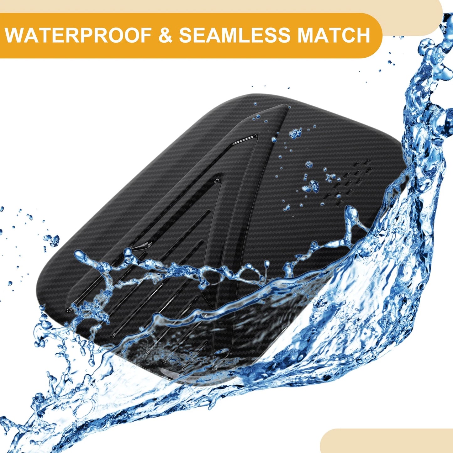 Fuel Tank Door Cap Carbon Fiber Black for BMW X1 (2023-2025)