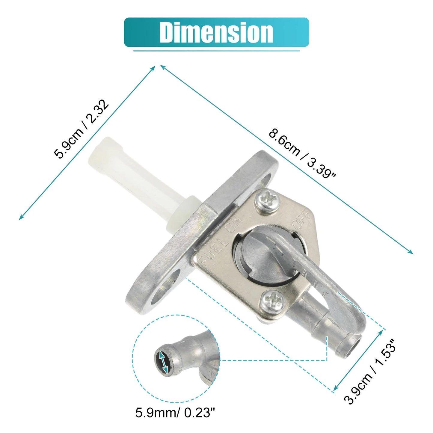 Fuel Valve Petcock for Honda CR125R (1979-2007)