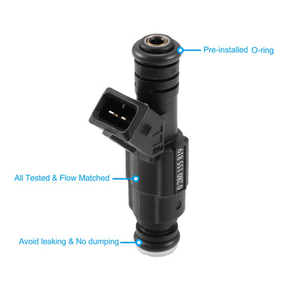 4 x Fuel Injectors for Ford Mondeo Mk2 Hatchback 1.6i 1.8i (1996-2000)