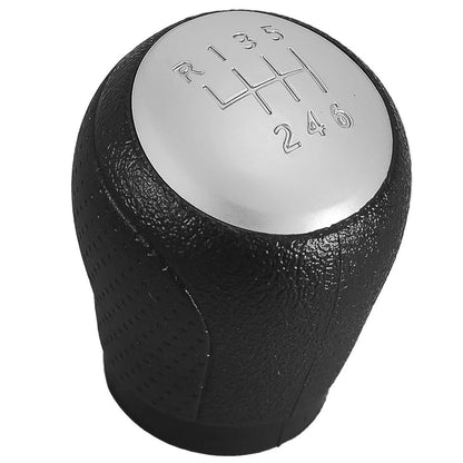 Black 6 Speed Manual Gear Shift Knob for Nissan Dualis X-Trail Juke