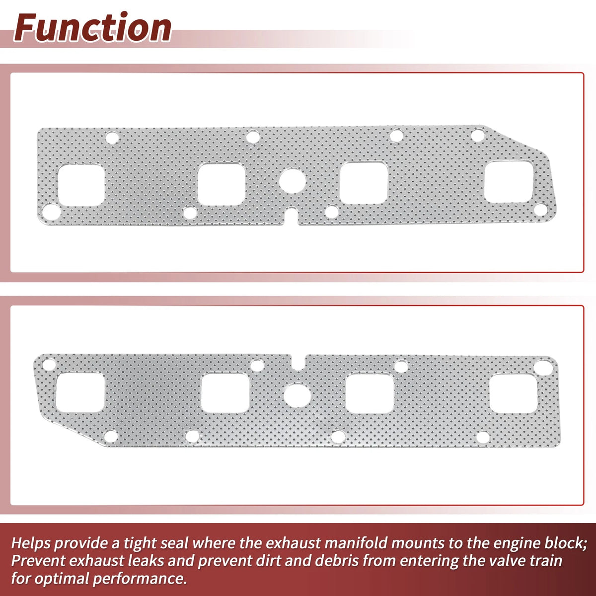 Manifold Exhaust Gasket for Ram 1500 2500 3500 & Jeep Liberty