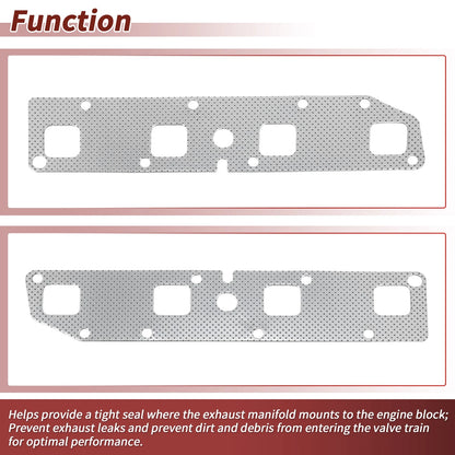 Manifold Exhaust Gasket for Ram 1500 2500 3500 & Jeep Liberty