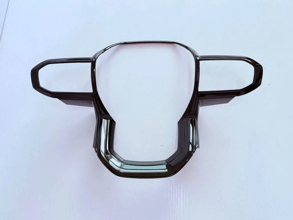Black ABS Steering Wheel Cover Trim for Chevrolet Colorado (2023-2025)
