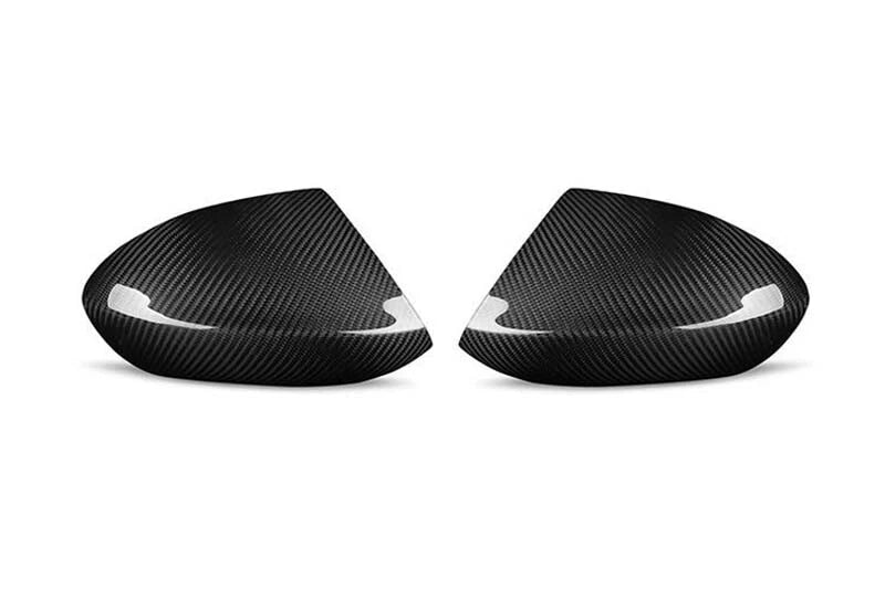 Real Carbon Fiber Side Mirror Cover Caps For BMW E82 1M E92 M3 2009-2013