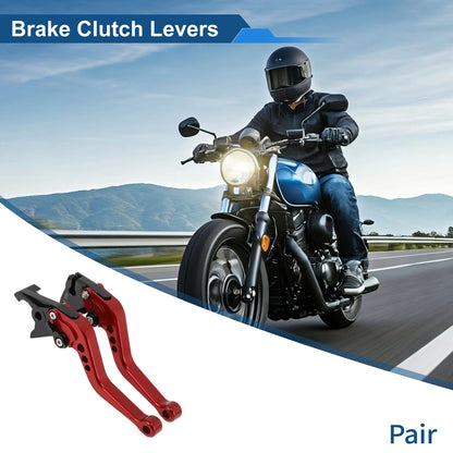 Adjustable Short Brake Clutch Lever for Kawasaki ZX6R/ZX636R/ZX6RR (2000-2004)