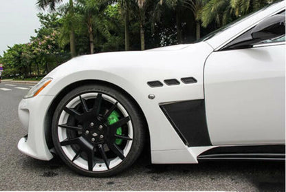Carbon Fiber Wheel Fender Trim Covers for Maserati GC (2007-2017)