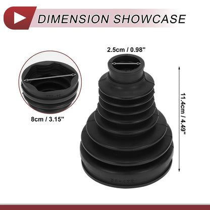 Inner CV Joint Boot Kit with Clamps for BMW X3 (2004 - 2010)