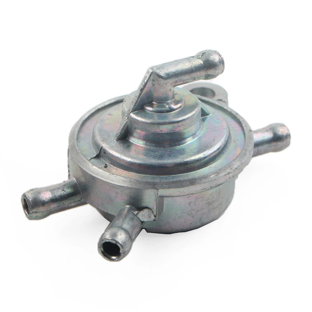 4-Way Gas Valve Petcock Vacuum Valve for Chinese ATV Scooter Moped GY6 50-150CC