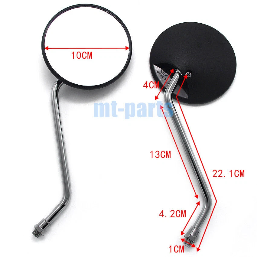 10mm Rear View Mirror for Honda CRM125 CRM250 CR125 CR250 CR450 CR500