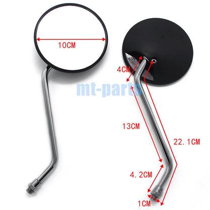 10mm Rear View Mirror for Honda CRM125 CRM250 CR125 CR250 CR450 CR500