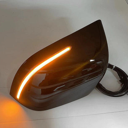 Rearview Side Mirror Cover Cap for Tesla Model 3 (2017-2023) with LED Light