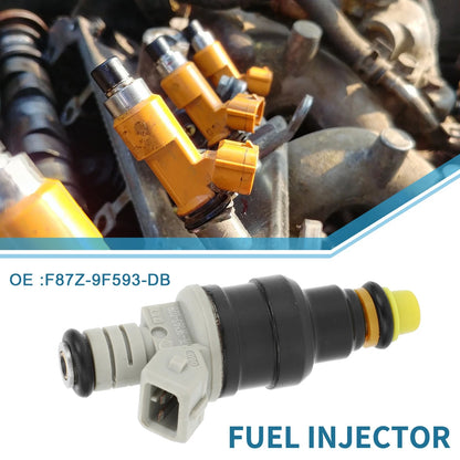 Fuel Injector No.F87Z-9F593-DB for Ford Ranger 1998-2001 2.5L Black 1 Pc