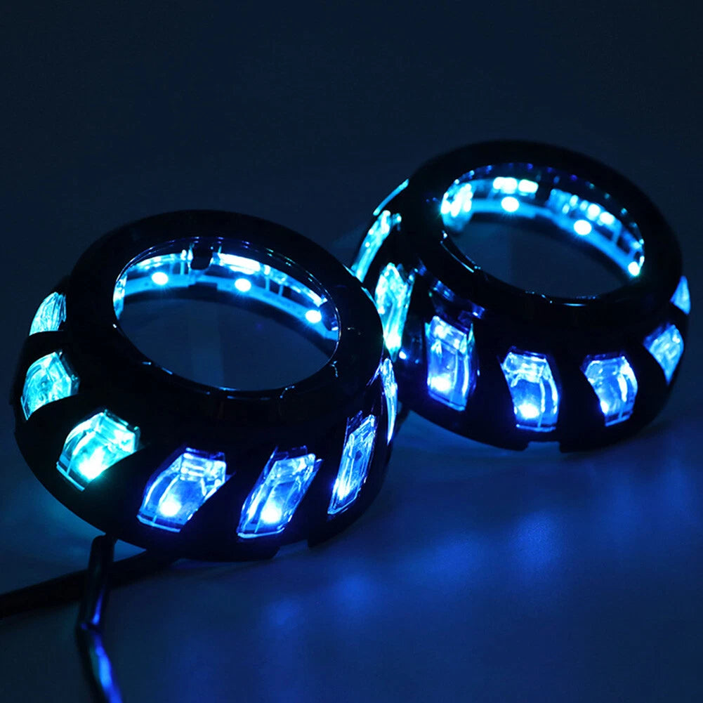 Angel Demon Eyes Headlight DRL Lamp Retrofit for Make & Model