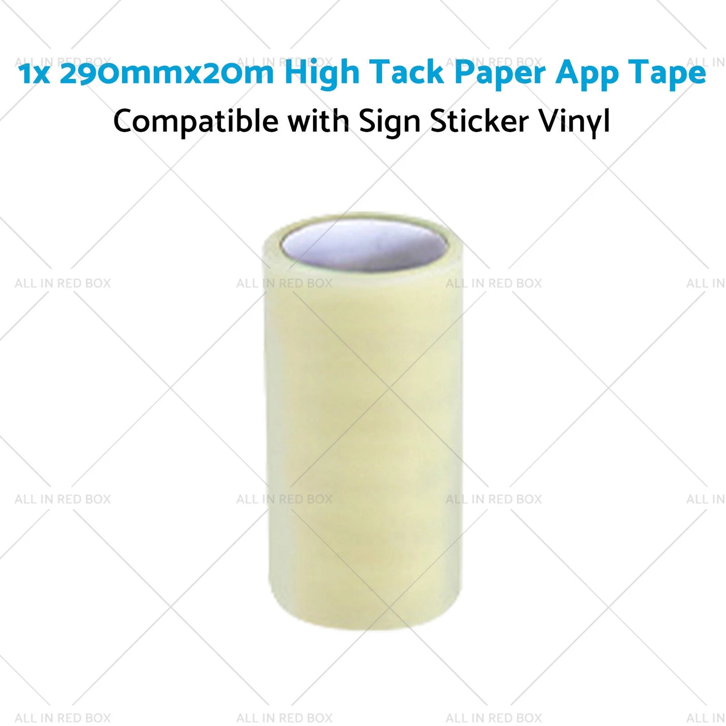 290mm x 20m High-Viscosity Paper Tape for Greenhouse Sign Sticker Vinyl