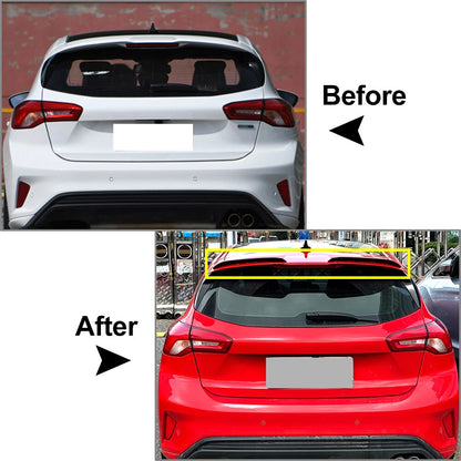 Rear Roof Trunk Spoiler Lip for Ford Focus MK4 (2019-2023)