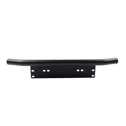 Black Bull Bar Front License Plate Mount Bracket for Off-Road Light Bar