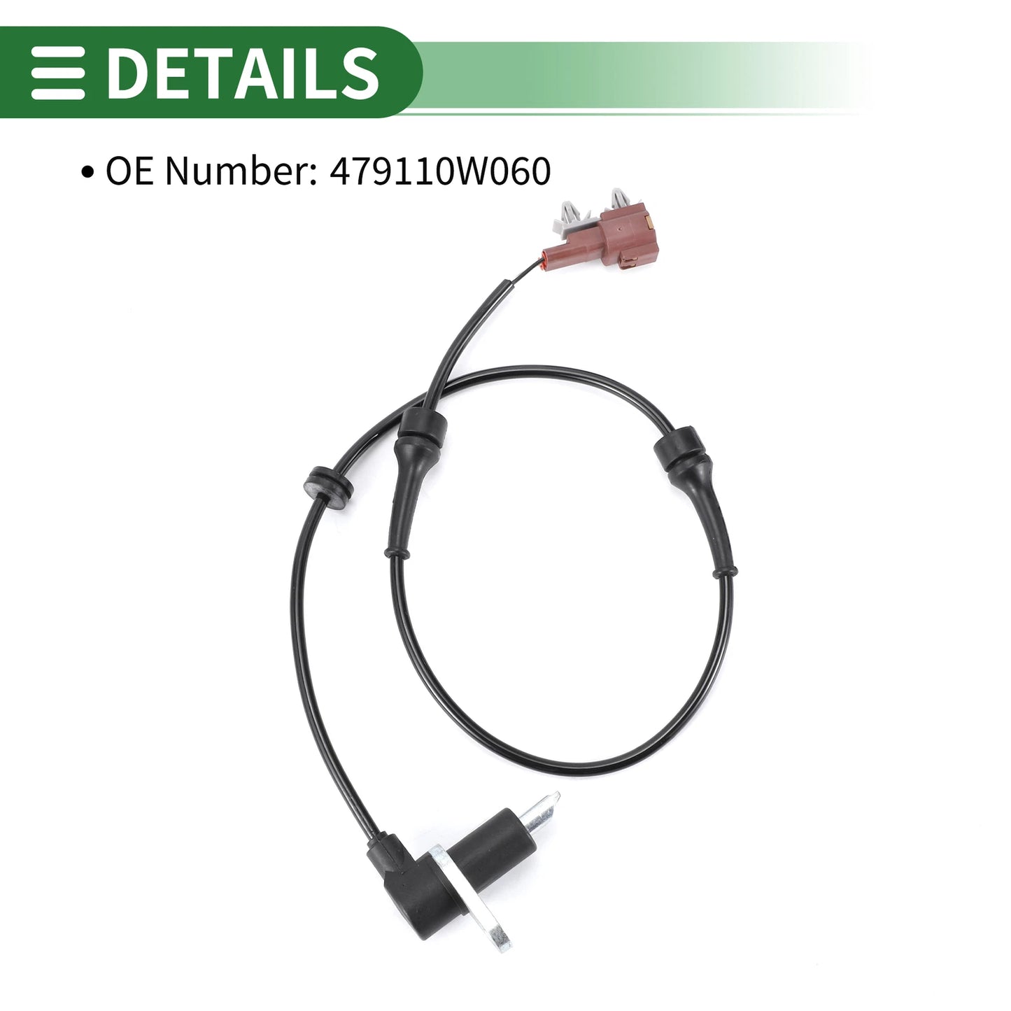ABS Wheel Speed Sensor for Infiniti QX4 Front Left