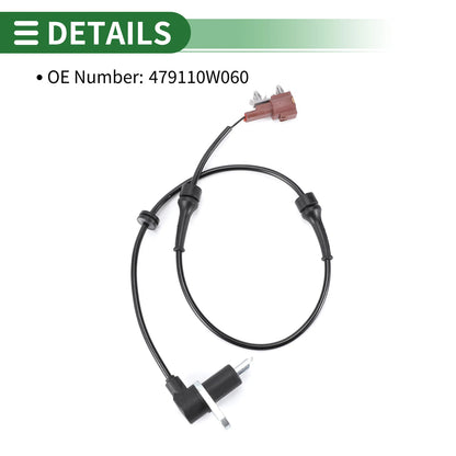 ABS Wheel Speed Sensor for Infiniti QX4 Front Left