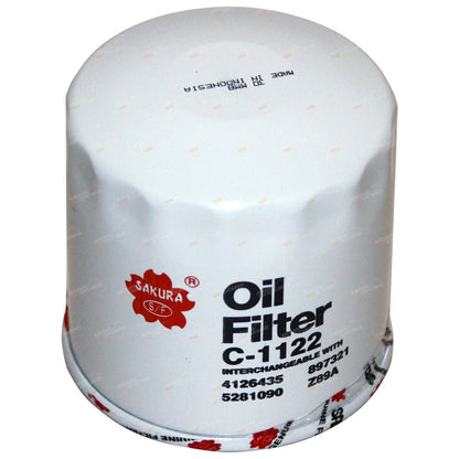 Engine Oil Filter for Chrysler Voyager GS RG 3.3L V6 EGA (1997-2008)