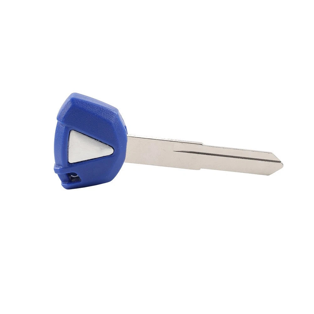 Blue Motorcycle Blank Uncut Key Blade for Kawasaki ZX-10R Z1000 ER6N (2011-2012)