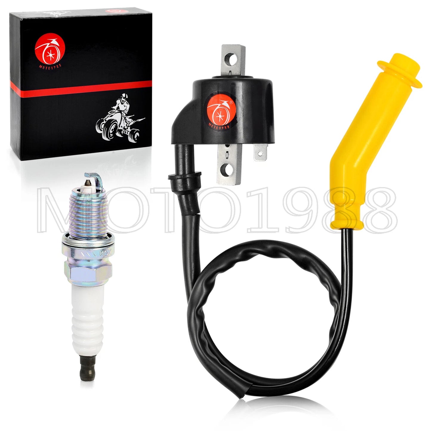Ignition Coil & Spark Plug for Honda Foreman 500 (2005–2011)